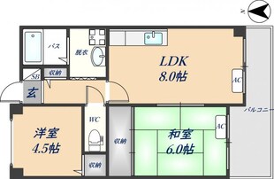 make第8マンションの物件間取画像